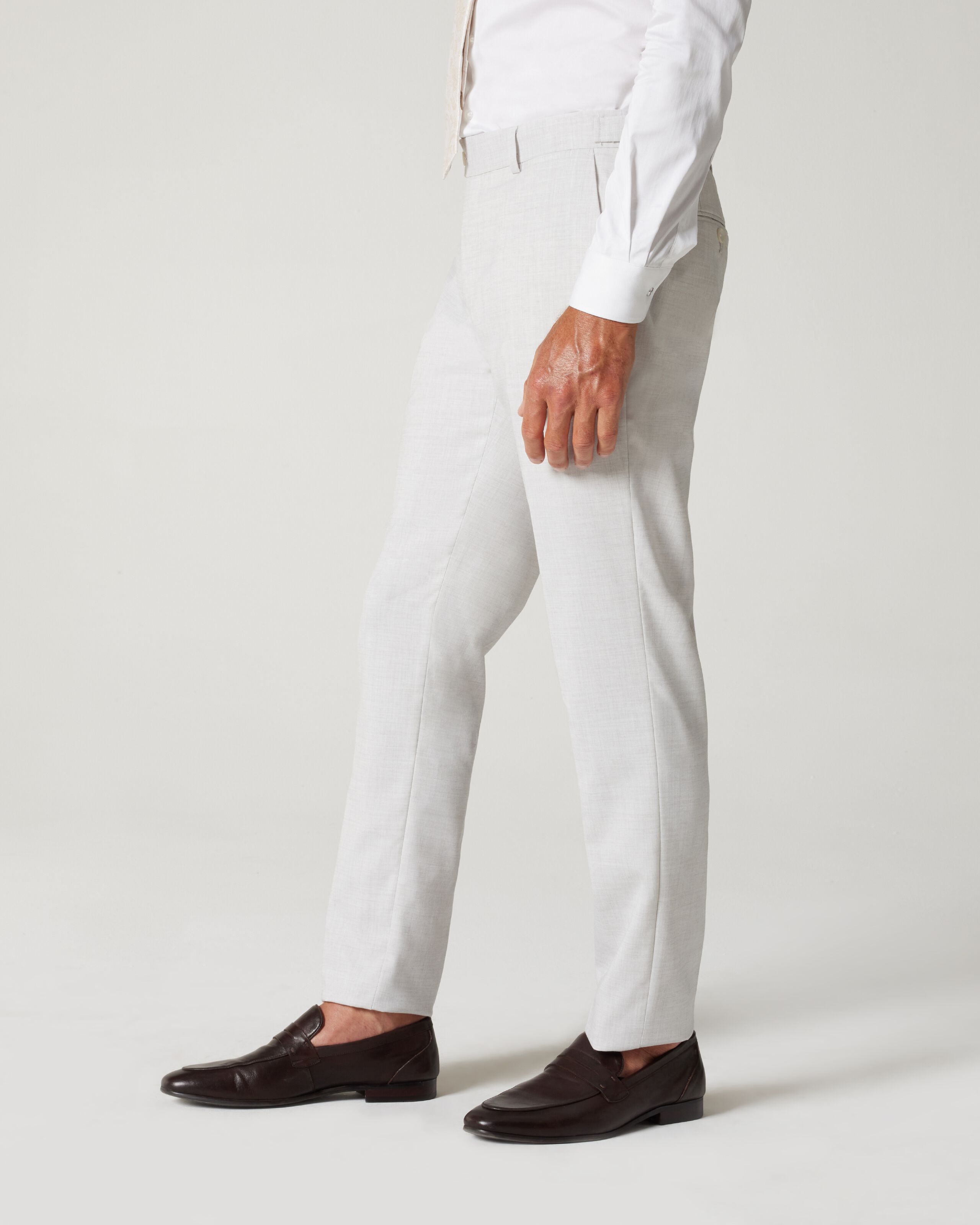 Winter white wool pants cheap